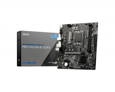 MSI MB PRO H610M-B DDR4 Intel H610 LGA 1700 Micro ATX