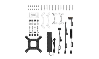 DeepCool GAMMAXX L360 A-RGB WH Prosessor All-in-one liquid cooler 12 cm Hvit