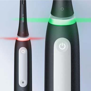 Oral-B iO 4 DUO elektriske tannbørster 414742 (sort/hvit)