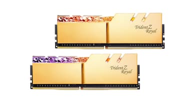 G.Skill Trident Z Royal F4-3600C16D-16GTRG minnemodul 16 GB 2 x 8 GB DDR4 3600 MHz