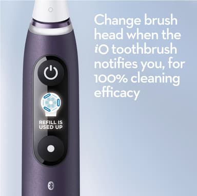 Oral-B iO 8s elektrisk tannbørste 408932 (fiolett)