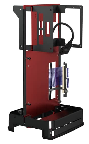 LOUQE RAW S1 Mini Tower Grå