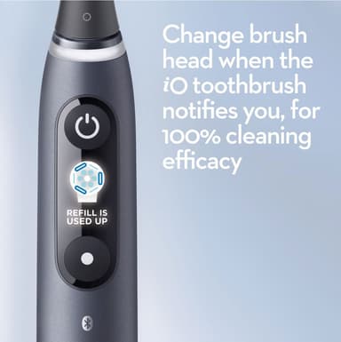 Oral-B iO 8s elektrisk tannbørste 408826 (sort)
