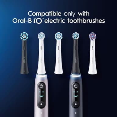 Oral-B iO Ultimate Clean tannbørstehoder 417828 6 pk (hvit)