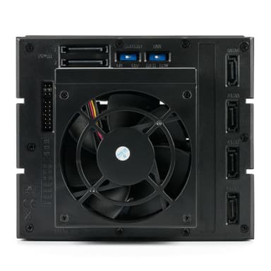 Fantec BP-T3141 HDD/SSD-kabinett Sort 2.5/3.5"