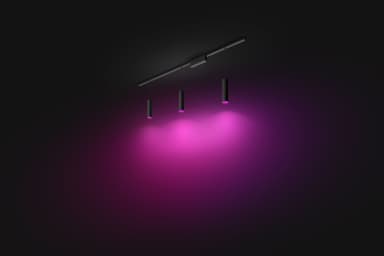 Philips Hue Perifo sett med tre pendellamper (sort)