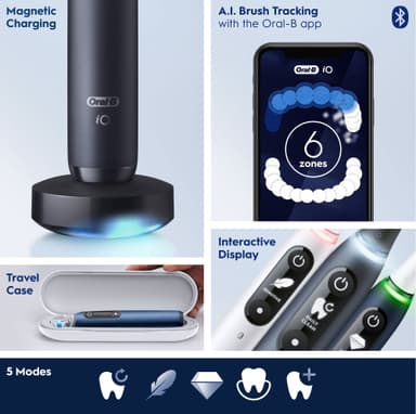 Oral-B iO 7s elektrisk tannbørste 409298 (blå)