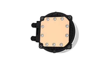 DeepCool GAMMAXX L360 A-RGB WH Prosessor All-in-one liquid cooler 12 cm Hvit