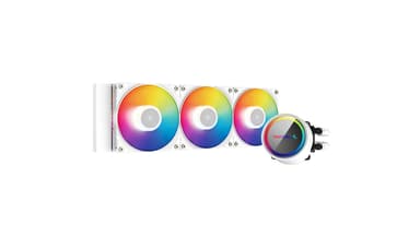 DeepCool GAMMAXX L360 A-RGB WH Prosessor All-in-one liquid cooler 12 cm Hvit