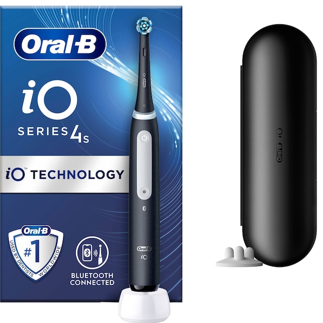 Oral-B iO 4s elektrisk tannbørste 414902 (matt sort)
