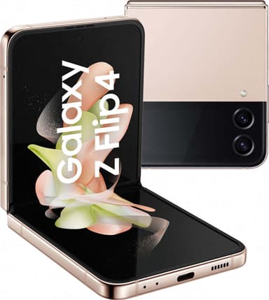 Samsung Galaxy Z Flip4 smarttelefon 8/128GB (Pink Gold)