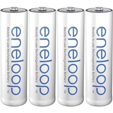 Panasonic Eneloop AA 4stk oppladbare