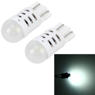 Led-lampe bil T10 3W 200LM 6000K - 2PACK