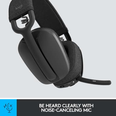 Logitech Zone Vibe 100 trådløst headset (grafitt)