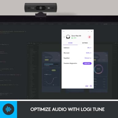 Logitech Zone Vibe 100 trådløst headset (grafitt)