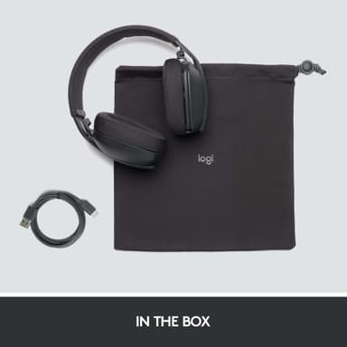 Logitech Zone Vibe 100 trådløst headset (grafitt)