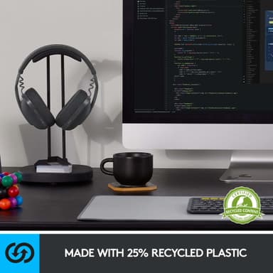 Logitech Zone Vibe 100 trådløst headset (grafitt)