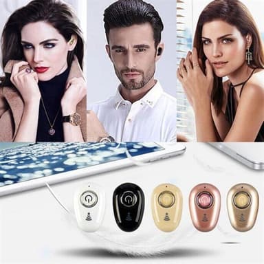 Mini in-ear øreplugg til smartphones - Svart