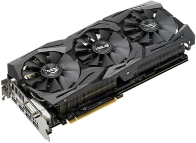 Asus ROG Strix GeForce GTX 1080 Ti OC grafikkort 11G