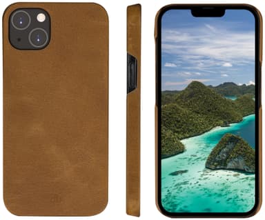 dbramante1928 Lynge iPhone 14 Plus lommebokdeksel (brun)