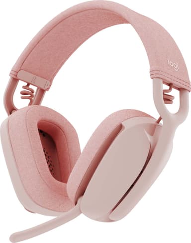 Logitech Zone Vibe 100 trådløst headset (rose)