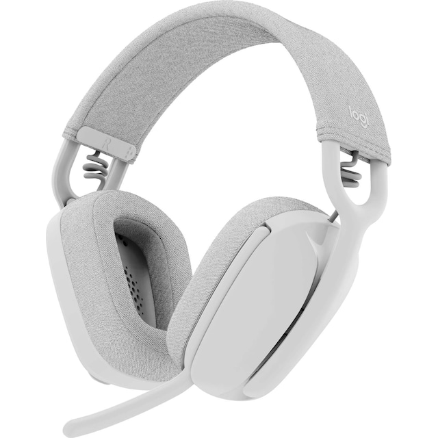 Logitech Zone Vibe 100 trådløst headset (hvit)