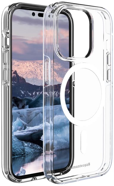 dbramante1928 Iceland Pro MagSafe iPhone 14 Pro deksel (transparent)