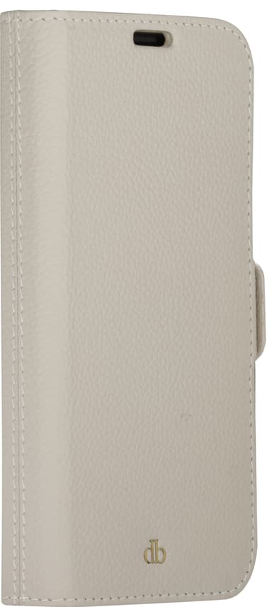 dbramante1928 New York iPhone 14 Plus lommebokdeksel (beige)
