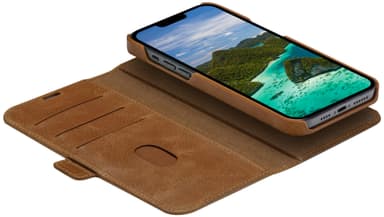 dbramante1928 Lynge iPhone 14 Plus lommebokdeksel (brun)