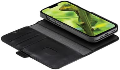 dbramante1928 Lynge iPhone 14 lommebokdeksel (sort)