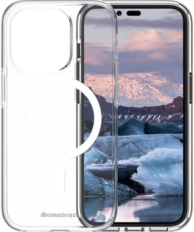 dbramante1928 Iceland Pro MagSafe iPhone 14 Pro deksel (transparent)