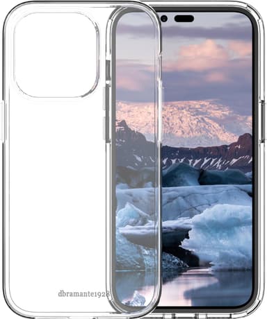 dbramante1928 Iceland Pro iPhone 14 Pro deksel (transparent)