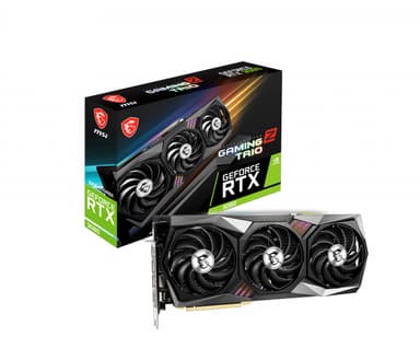 MSI RTX 3080 GAMING Z TRIO 10G LHR grafikkort NVIDIA GeForce RTX 3080 10 GB GDDR6X