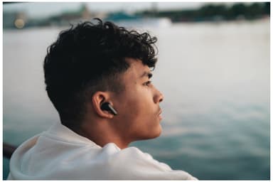 Urbanista Copenhagen helt trådløse in-ear hodetelefoner (midnight black)