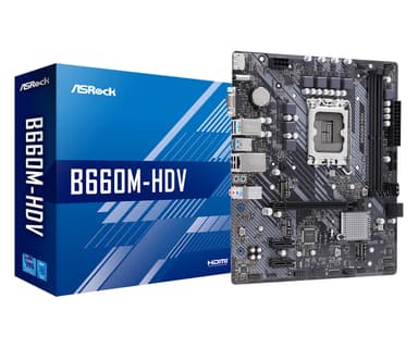 Asrock B660M-HDV Intel B660 LGA 1700 Micro ATX
