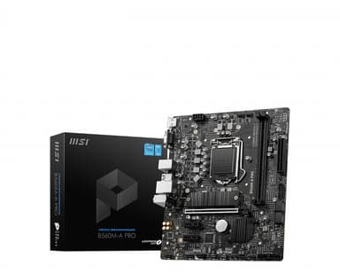 MSI B560M-A PRO hovedkort Intel B560 LGA 1200 Micro ATX