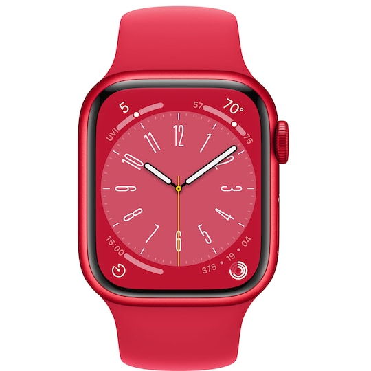 Apple Watch Series 8 41mm GPS (PRODUCT RED alu / PRODUCT RED sportsreim)