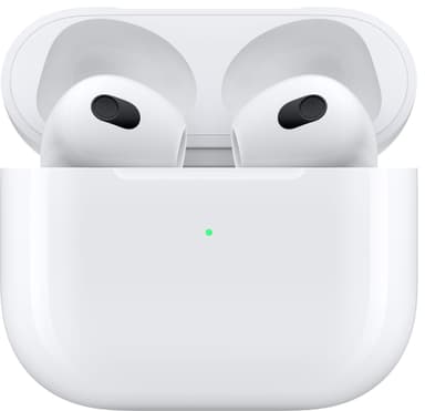 Apple AirPods 3. gen. (2022) trådløse hodetelefoner med Lightning-ladeetui