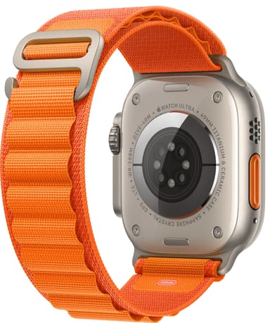 Apple Watch Ultra 49mm GPS+CEL Titanium M (Oransje/Alpine Loop)