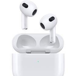 Apple AirPods 3. gen. (2022) trådløse hodetelefoner med Lightning-ladeetui