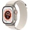Apple Watch Ultra 49mm GPS+CEL Titanium S (Stjerneskinn/Alpine Loop)
