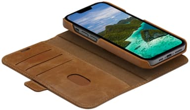 dbramante1928 Lynge iPhone 14 lommebokdeksel (brun)