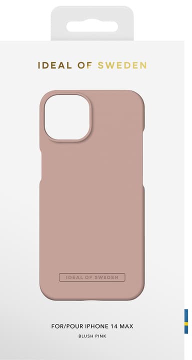 IDEAL OF SWEDEN Seamless iPhone 14 Plus deksel (rosa)