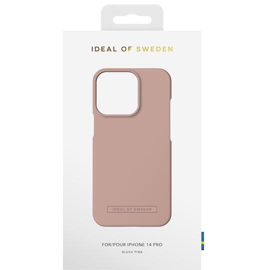 IDEAL OF SWEDEN Seamless iPhone 14 Pro deksel (rosa)