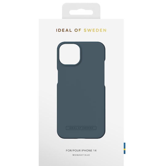 IDEAL OF SWEDEN Seamless iPhone 14 deksel (blå)