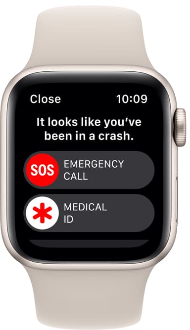 Apple Watch SE 2nd Gen 40 mm LTE (Stjerneskinn Alu/Stjerneskinn sportsreim)