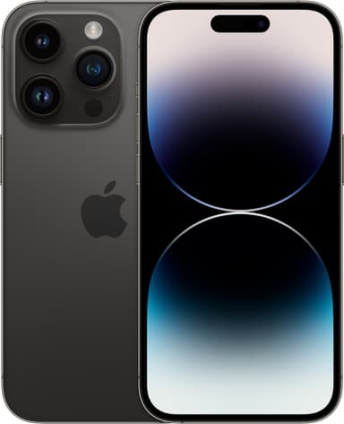 iPhone 14 Pro – 5G smarttelefon 256GB Stellarsvart - Elkjøp