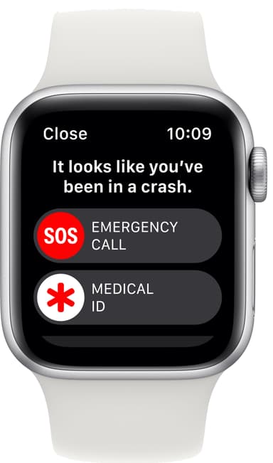 Apple Watch SE 2nd Gen 40 mm LTE (Sølv Alu/Hvit sportsreim)
