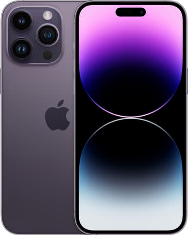 iPhone 14 Pro Max – 5G smarttelefon 128GB Mørk Lilla