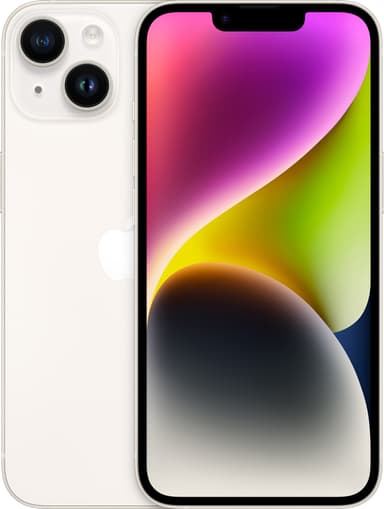 iPhone 14 – 5G smarttelefon 256GB Stjerneskinn